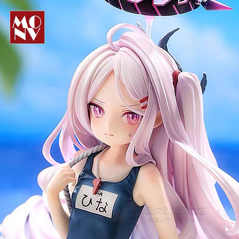 碧蓝档案空崎日奈泳装手办GK二次元美少女动漫可爱模型摆件礼物 - 图0