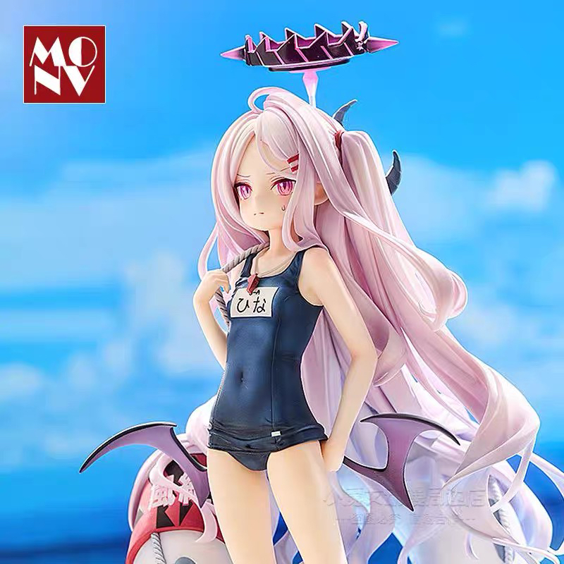 碧蓝档案空崎日奈泳装手办GK二次元美少女动漫可爱模型摆件礼物 - 图1