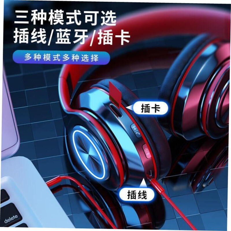 other A10Wireless Headphones Bluetooth Headset Foldable Ster - 图2