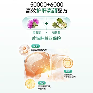 纽乐高含量水飞蓟草护肝胶囊新西兰正品3瓶[50元优惠券]-寻折猪