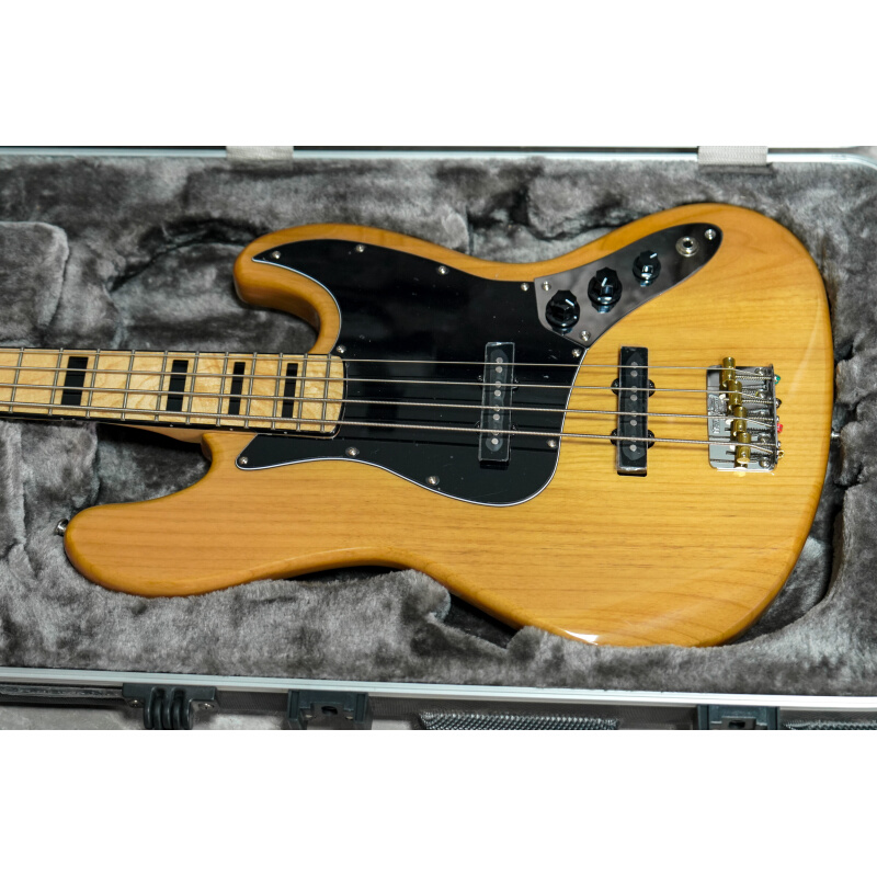 月5交货 J&D guitars 1975 JAZZ BASS 电贝斯 电贝司 JD 原木 - 图0