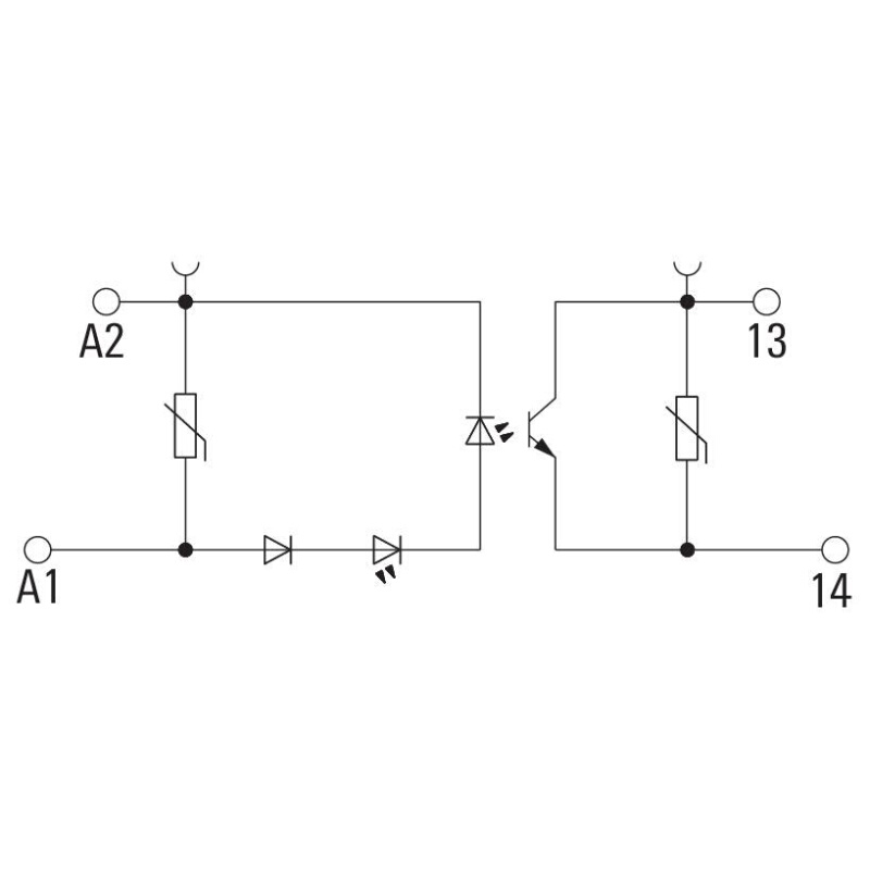 魏德米勒固态继电器TOS 24VDC/24VDC 4A螺钉联接 1275100000-图0