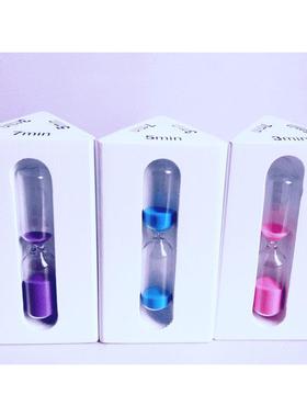 1+3+5分钟沙漏 计时器 3角型3面多用途沙漏 3色不同时间沙漏包邮