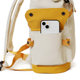 Trendy contrasting colors, versatile and fashionable unisex backpack