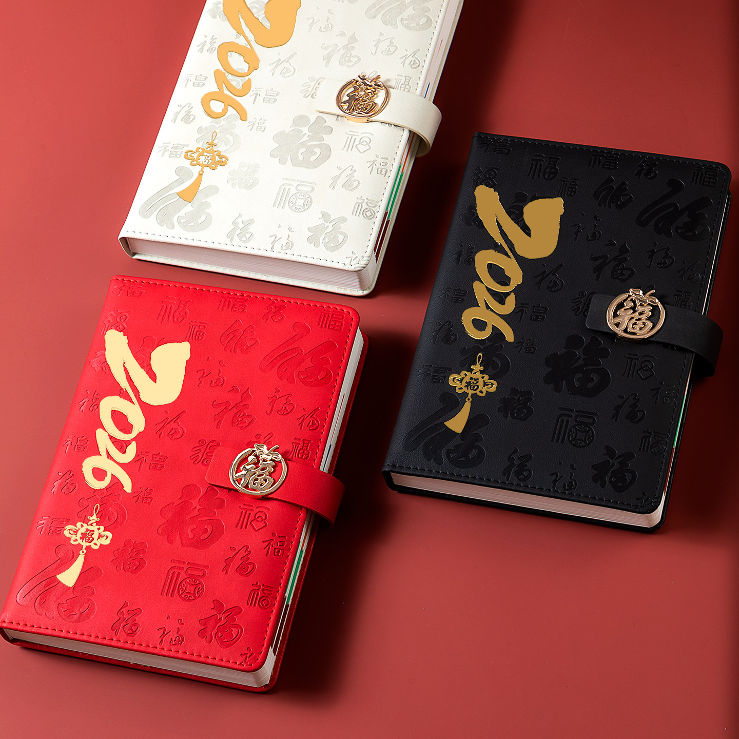 2026年日程本高效学习计划表A5笔记本本子365天每日周计划本时间管理效率手册国潮日历记事本商务办公日记本,淘宝优惠券,粉丝福利购,淘宝优惠卷