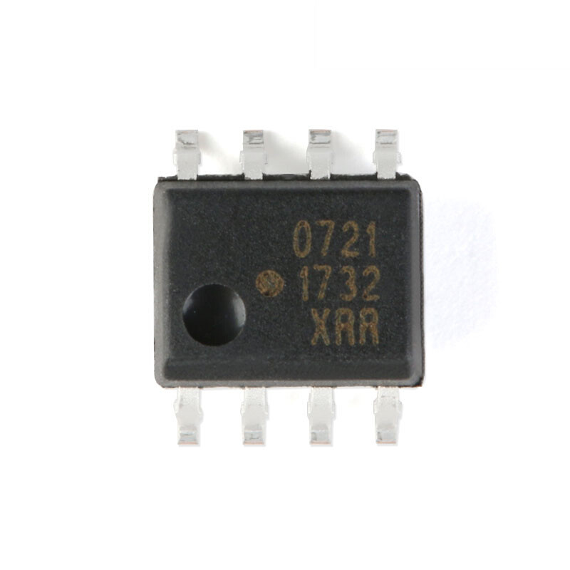 HCPL-0721-500E 0721 SOIC-8 40ns传播延迟 光电耦合器全新原装 - 图0