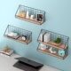 No punching bedside storage rack hanging basket type wall-mounted storage