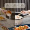 German multifunctional non-stick electric frying pan