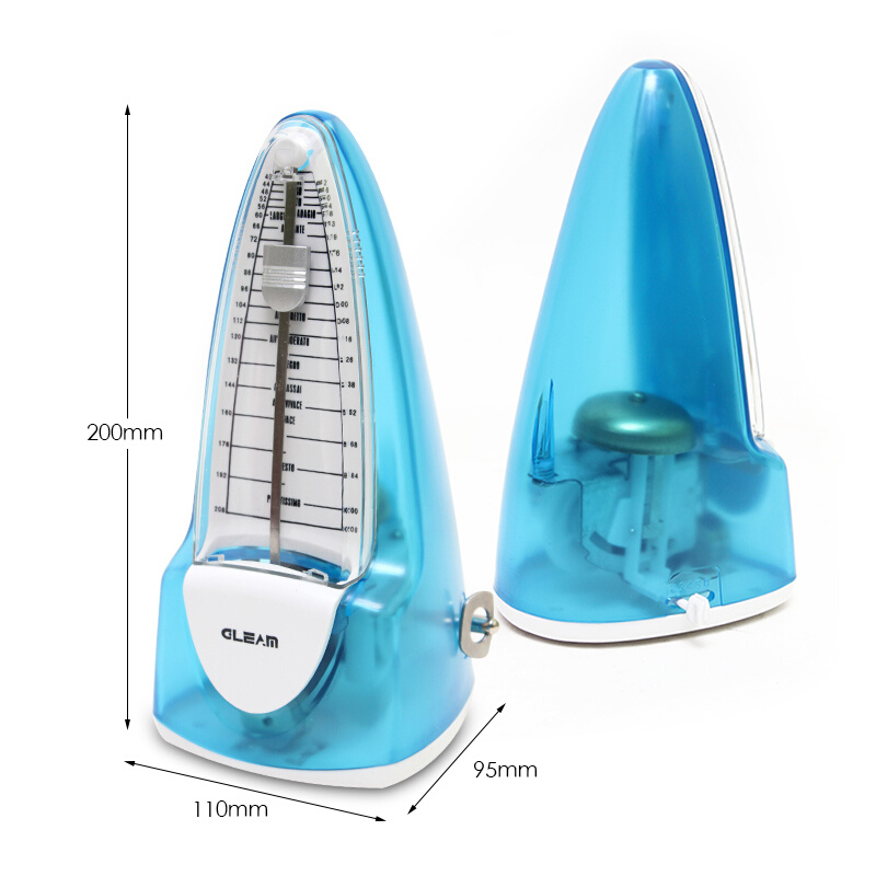 Gleam节拍器钢琴吉他小提琴古筝乐器通用 机械打拍器节奏耐用 - 图1