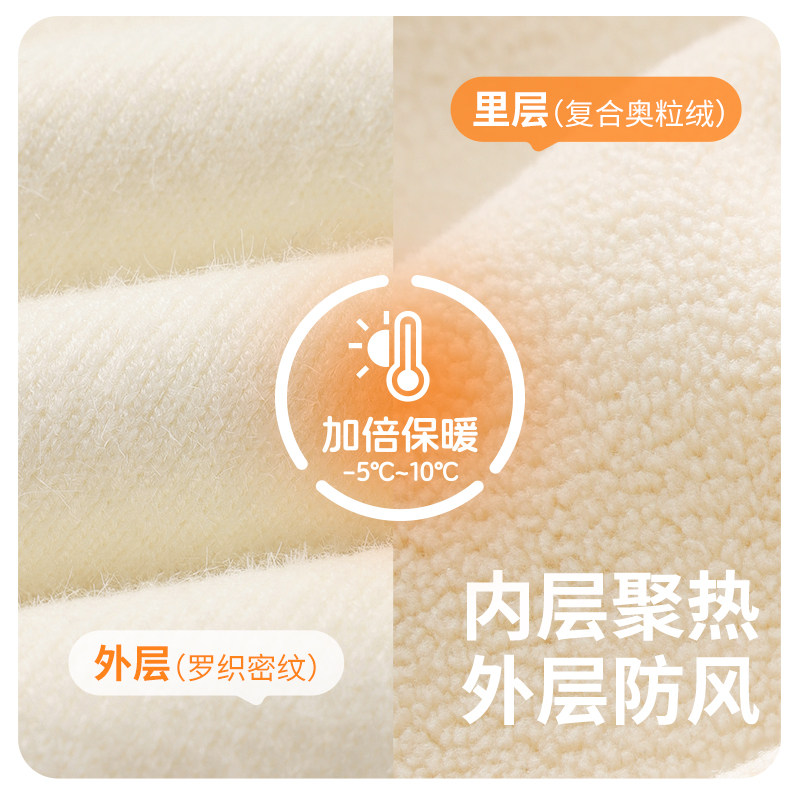 巴布豆童装儿童毛衣中大童加绒上衣男童衣服女童秋冬2024新款冬装
