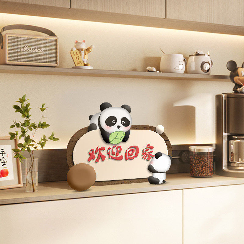 欢迎回家门口装饰品创意立体摆台画入户玄关鞋柜斗柜桌面摆件画,淘宝优惠券,粉丝福利购,淘宝优惠卷