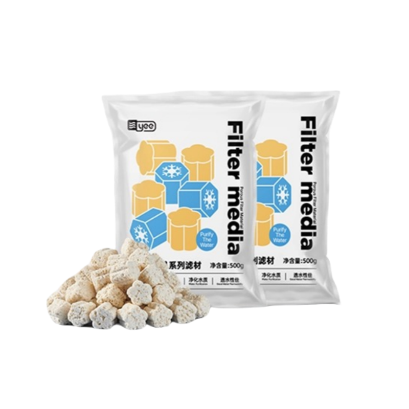 yee鱼缸过滤材料梅花滤材养鱼净水培菌陶瓷环稳定水质硝化细菌屋,淘宝优惠券,粉丝福利购,淘宝优惠卷