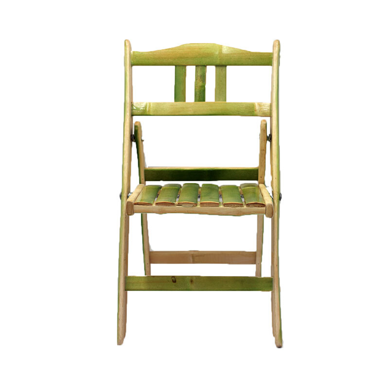 竹质折叠椅子靠背椅学生作业椅竹子大号儿童收折竹凳竹椅礼品包邮 - 图3