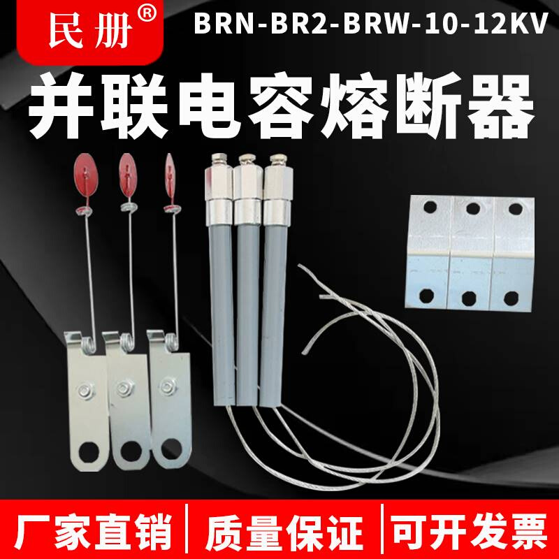 BR2 BRN BRW-10-12KV高压并联电容器10A15A25A30A45A熔断器保险丝-图3