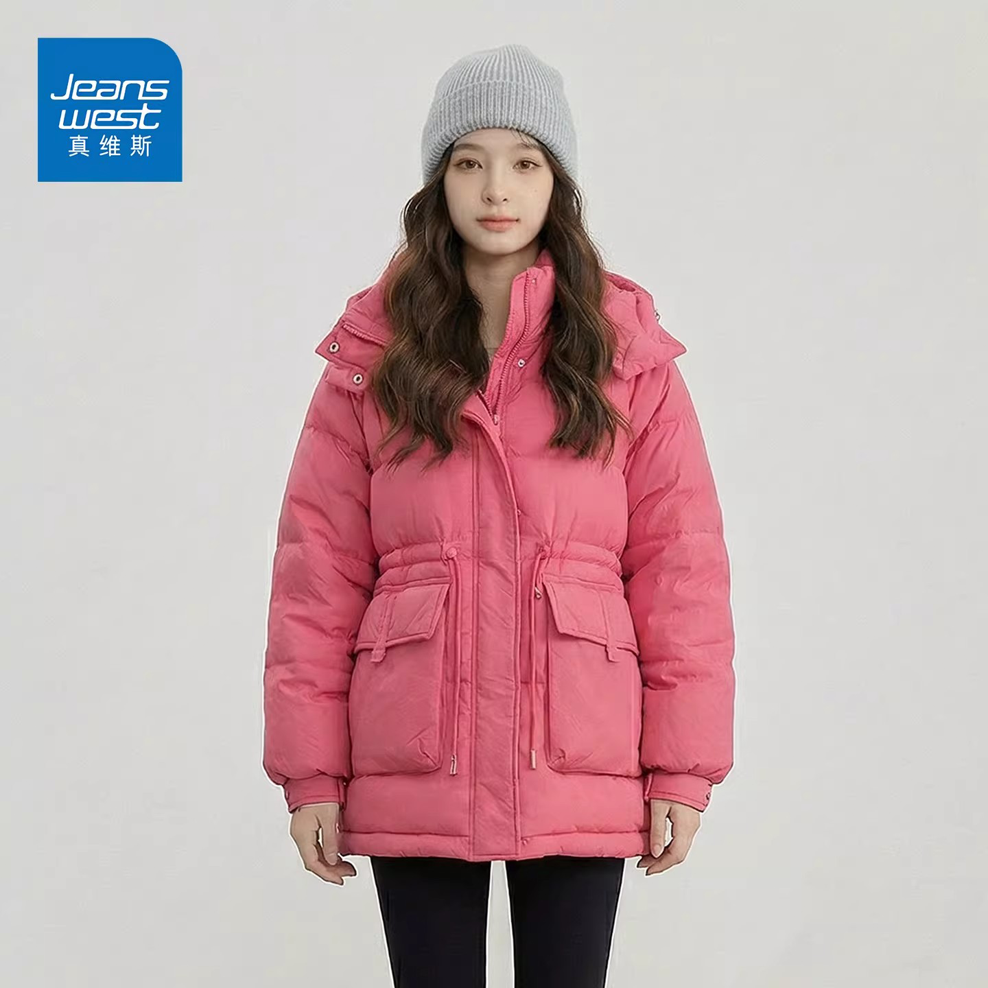 真维斯2026巨好看的收腰羽绒服女士小个子超好看加厚冬季短外套E,淘宝优惠券,粉丝福利购,淘宝优惠卷