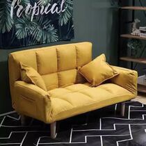 Xinjiang sloth sofa tatami sofa tatami double small family type cloth art sofa can be detached to wash bedroom balcony net red