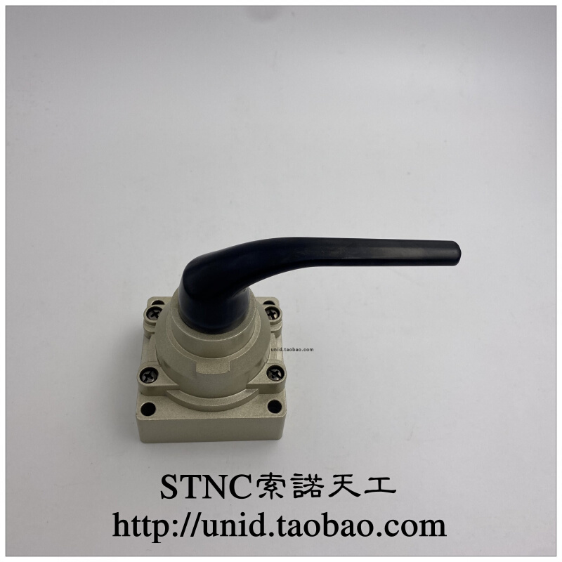 【STNC索诺天工】TGA34-S-08 10 15 三位四通中封 底部接管手转阀 - 图3