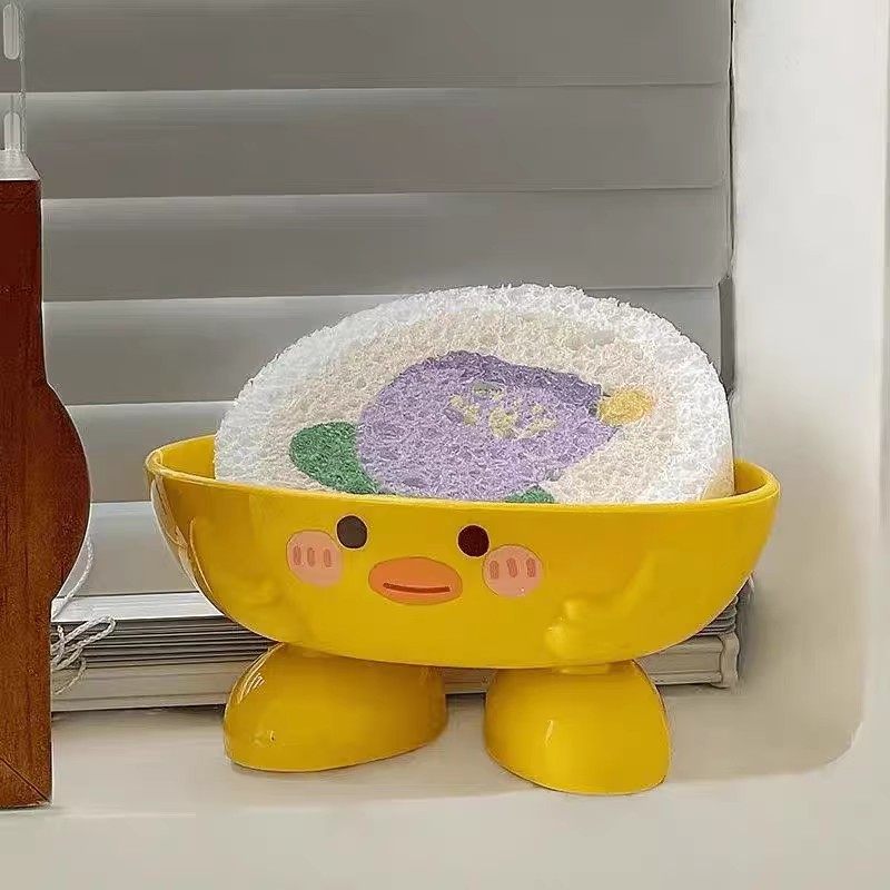 肥皂盒沥水家用可爱卡通卫生间浴室小黄鸭皂盒宿舍收纳盒置物架,淘宝优惠券,粉丝福利购,淘宝优惠卷