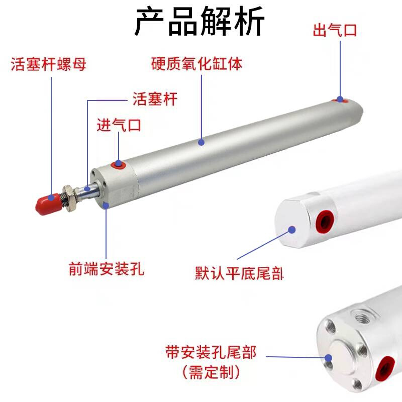 注塑机配件机械手上下引拔气缸CG1BN20-12025-75032-55040-650 - 图2