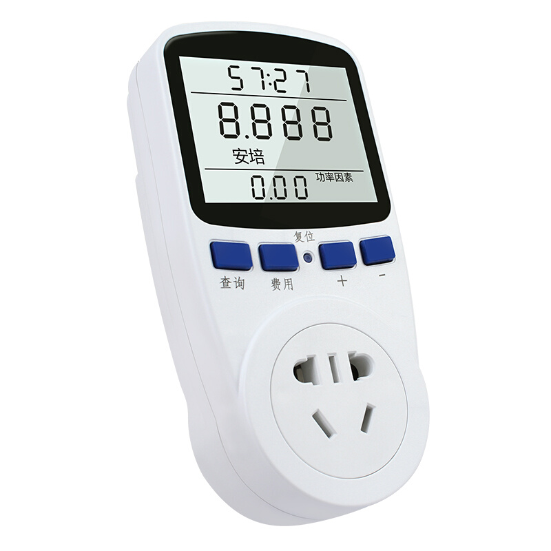 电量计量插座智能数字电表计度器电费功率显示空调功耗测试仪监测 - 图2