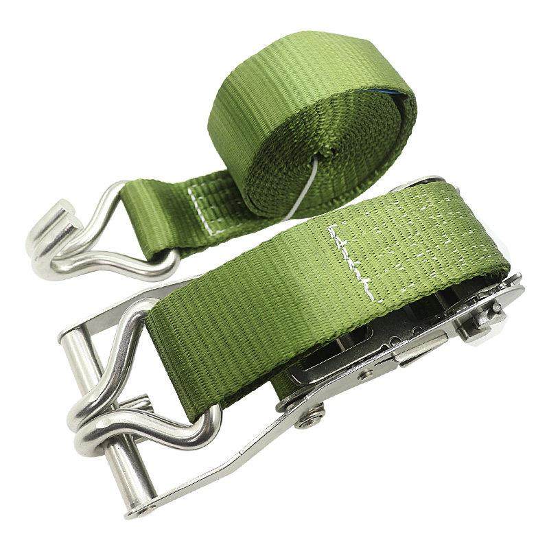 军绿色双钩50毫米船用304不锈钢紧绳器重型棘轮拉紧器捆绑带直销,淘宝优惠券,粉丝福利购,淘宝优惠卷