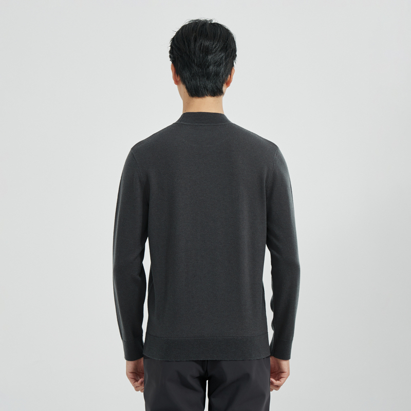 【可机洗羊毛衫】利郎奥莱毛衣2025冬季新款保暖针织毛衫A4DMS901 - 图1