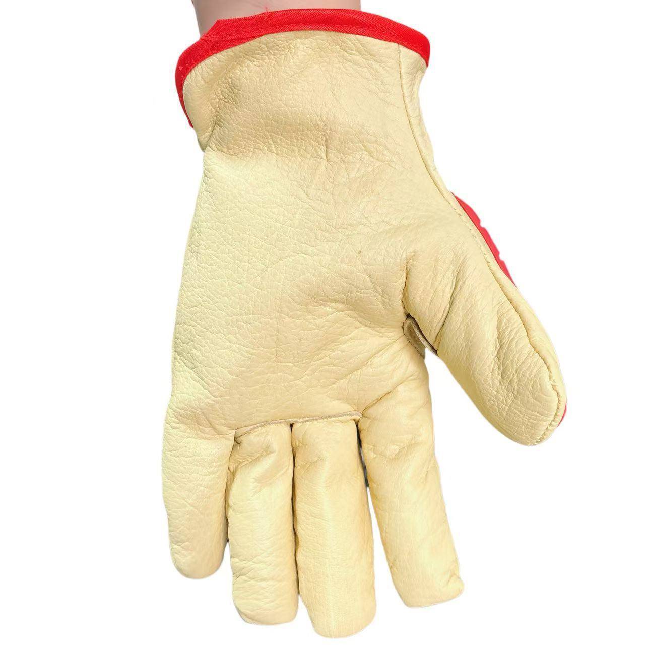 油田矿工防砸手套机械防震工地防撞油田煤矿劳保手套防划伤手套 - 图1