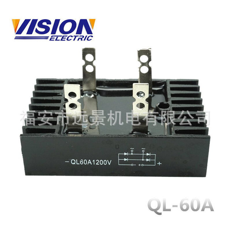 QL60A 1200V  单相交流发电机整流桥 - 图0