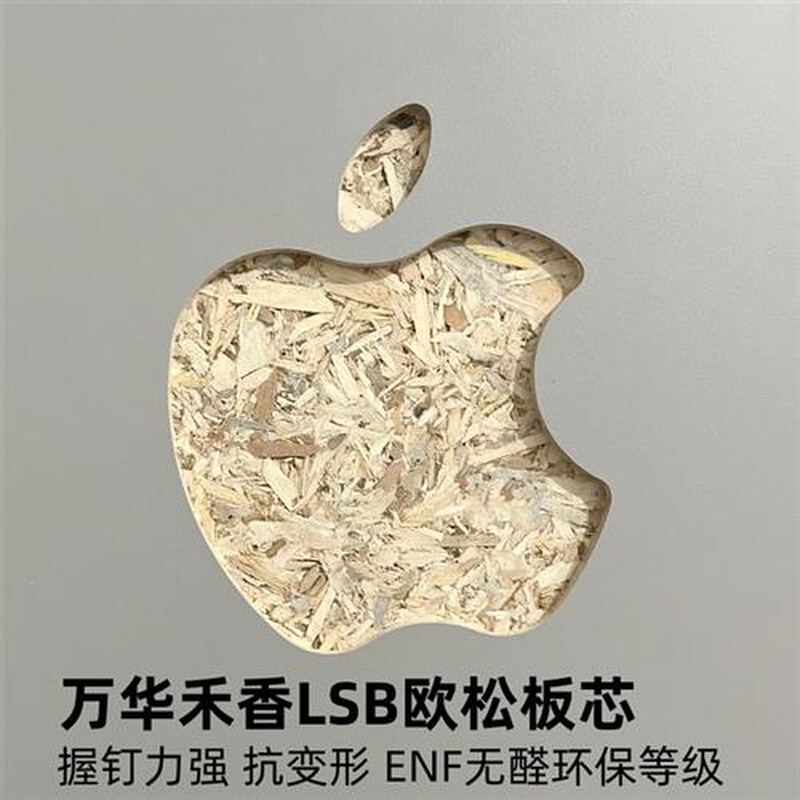 pet柜门定制欧松板osb高光肤感橱柜门衣柜门厨房柜子门板自装订做 - 图1