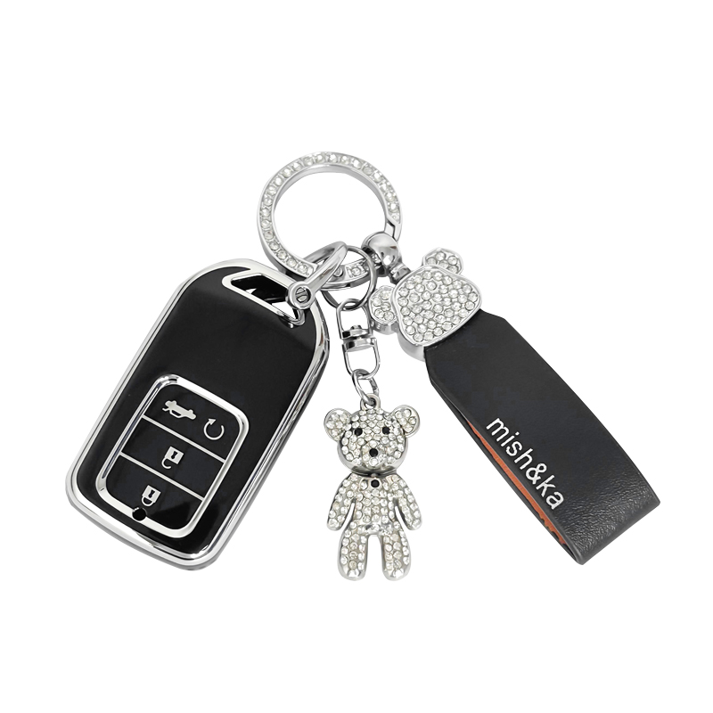 本田汽车钥匙套crv雅阁思域皓影xrv缤智 HRV凌派型格壳扣包保护套