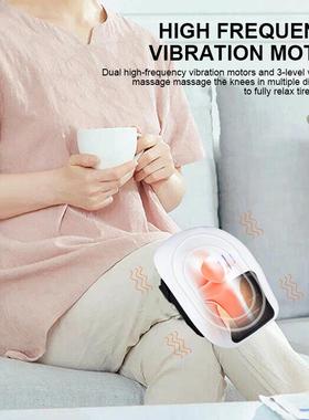 新款膝盖按摩器充电振动膝部按摩仪家用红外热敷膝盖按摩器
