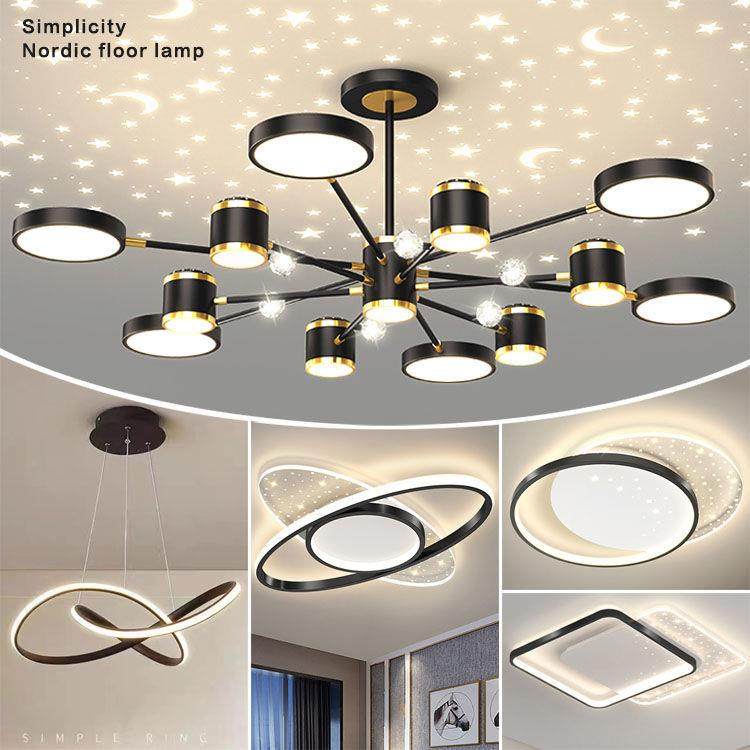 网红吊灯客厅灯大厅吊顶灯简约卧室灯2023新款家用餐厅中山灯具,淘宝优惠券,粉丝福利购,淘宝优惠卷