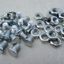 Universal Angle Steel Shelving Bridge Screw Cross Flower Changing Cone Groove Large Flat Head Carriage Bracket Angle Iron Bolt M6mmM8