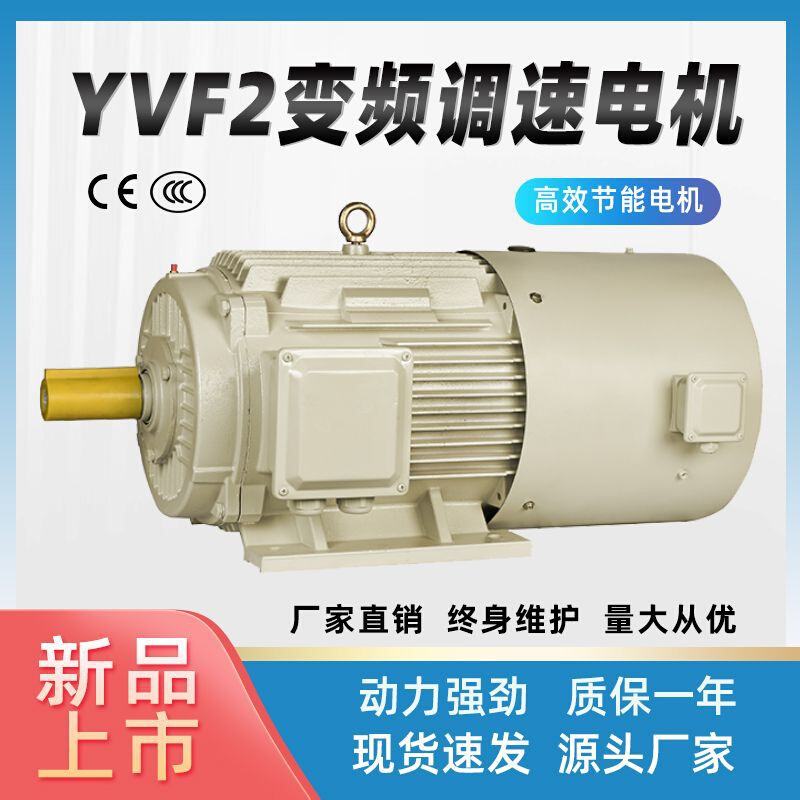 新品推荐YE3-200L2-6P机械设备三相异步电动机22KW卧式交流马达 - 图1