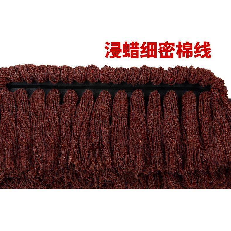 纯棉擦车拖把蜡拖可伸缩除尘车掸子扫灰洗车拖把刷盒汽车用品 - 图1