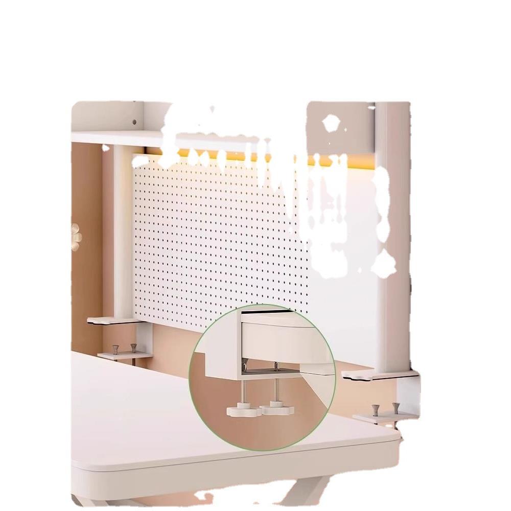 桌面置物架可拆卸洞洞板书桌学生家用办公书架收纳整理架储物架子 - 图2