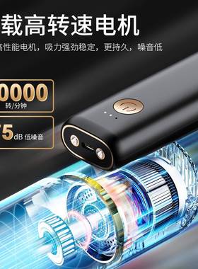 H13迷你便携可充电吸尘器车家两用折叠无线迷你吸尘器真空吸尘器