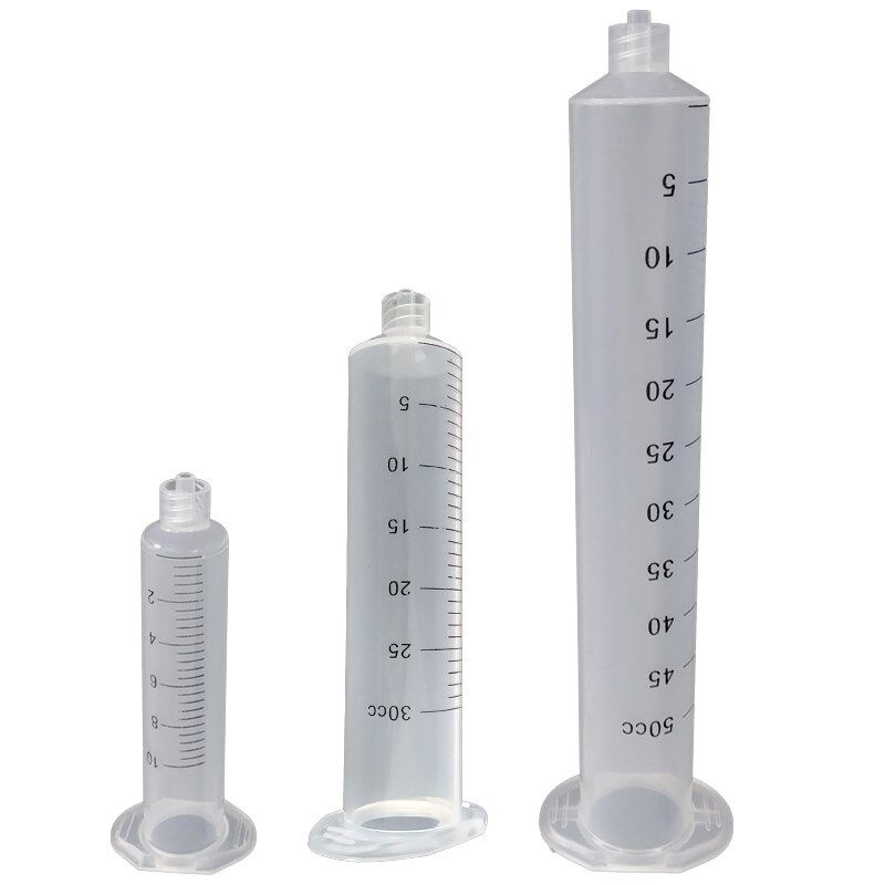 刻度针筒 美式塑料针管 锡膏胶筒  带刻度3/5/10/30/55CC点胶针筒 - 图3