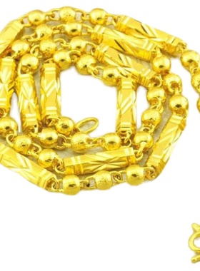 仿金越南沙金镀金链子假