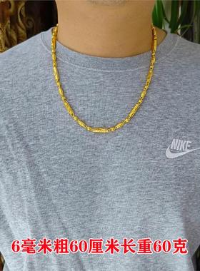 沙金镀金假黄金链子仿金