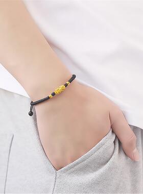 越南沙金貔貅手链男女真