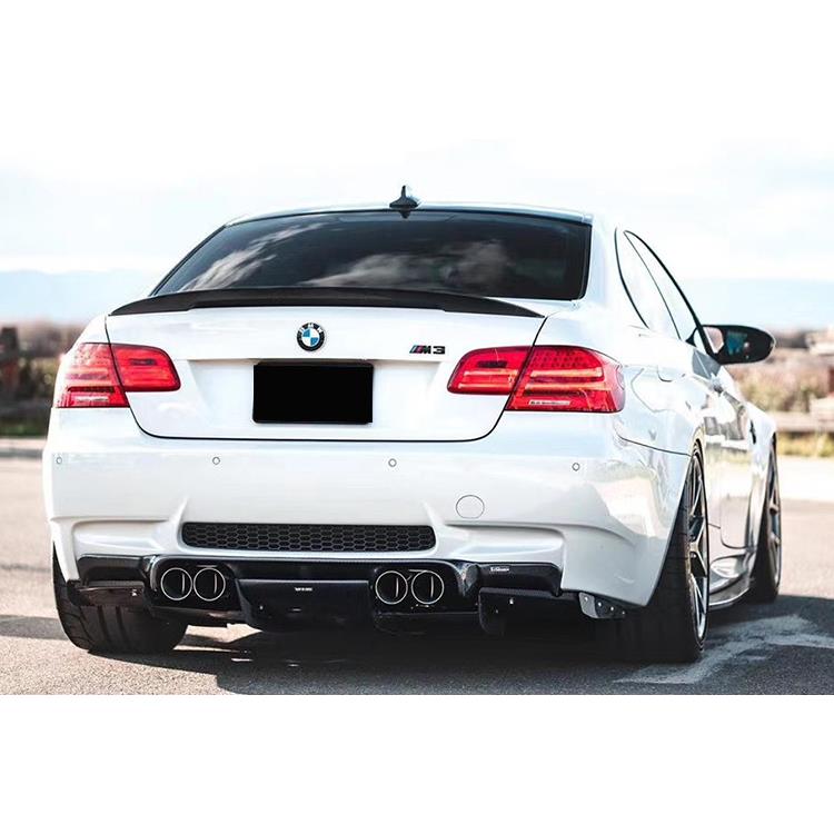 适用于宝马E90E92E93 M3改装碳纤维前唇前铲后唇侧裙尾翼中网心皓 - 图2