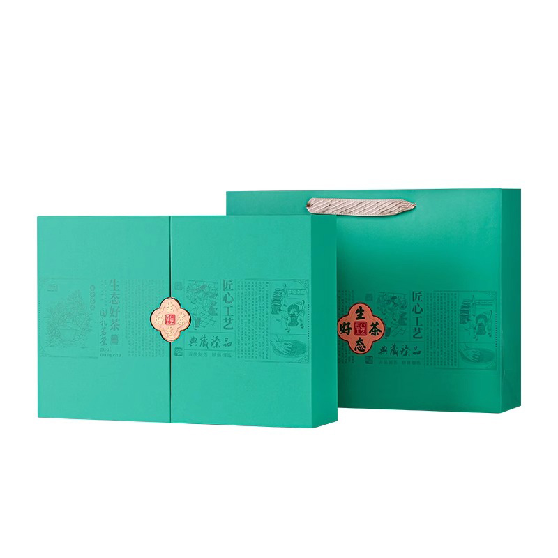 特級品質安溪精品禮盒綠茶高山茶葉持久耐泡送禮佳品送手提袋_藝仁軒旗艦店_茶