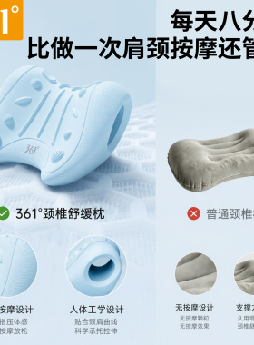 361颈椎舒缓器拉伸按摩矫正器