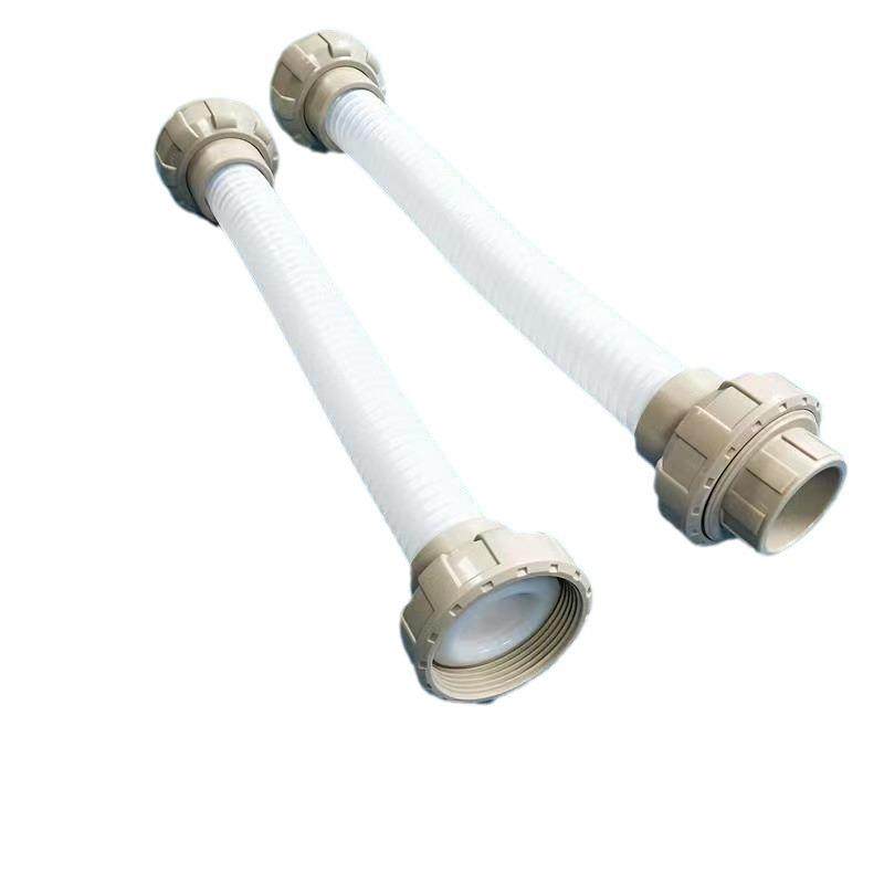 工业软管连接蚀刻机专用高温6分四氟波纹管翻边UPVC由壬活接,淘宝优惠券,粉丝福利购,淘宝优惠卷