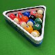 Billiards tripod, fast and tight ball swing device, specially used for competitions