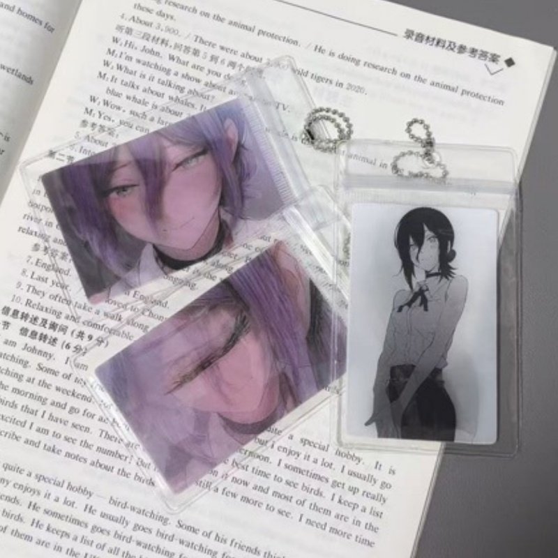 电锯人蕾塞篇漫画光栅卡片周边系列立体五变小卡动态睁眼背包挂件,淘宝优惠券,粉丝福利购,淘宝优惠卷