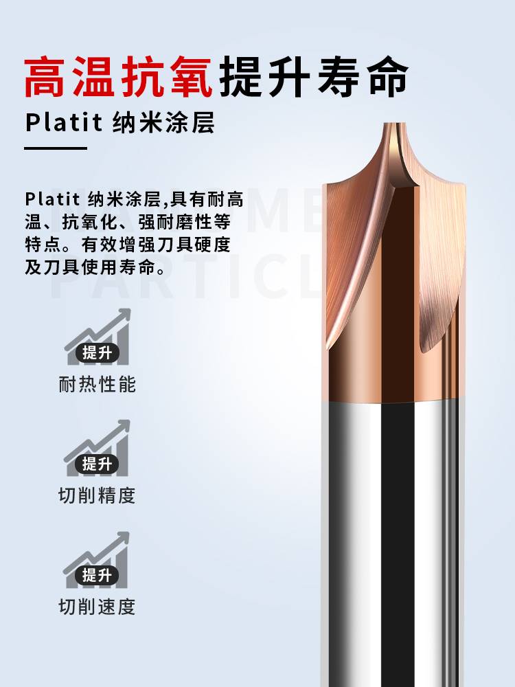 55度钨钢合金内R铣刀涂层倒边铣刀圆弧R角反R刀倒角刀钢用铝用 - 图0