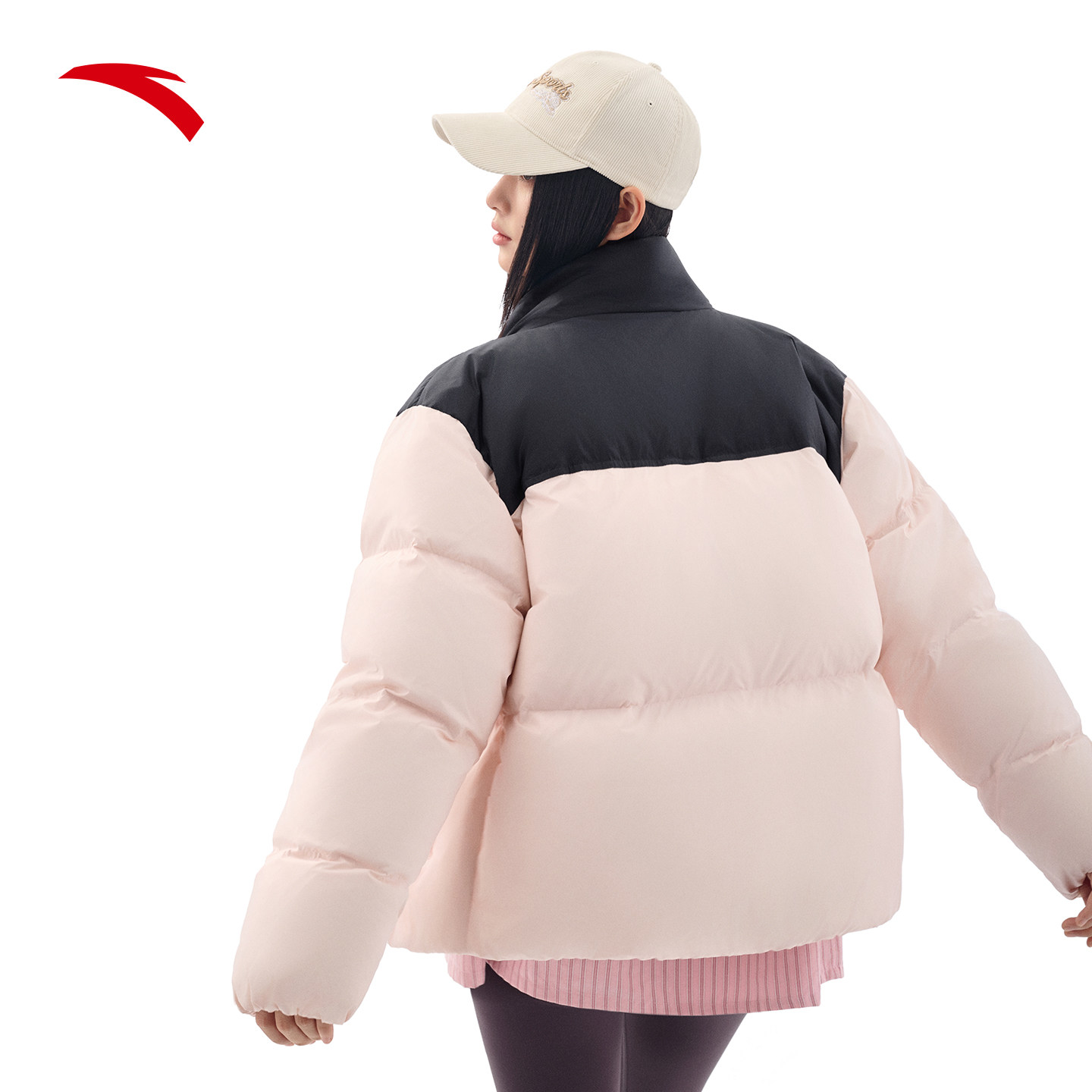 安踏六度芯面包羽绒 | 短羽绒女冬季宽版棉服面包服上衣保暖外套,淘宝优惠券,粉丝福利购,淘宝优惠卷