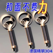 Stainless steel 304 Manual and dough mixer Manual and dough batter flour mixer and face deity stirring powder stick